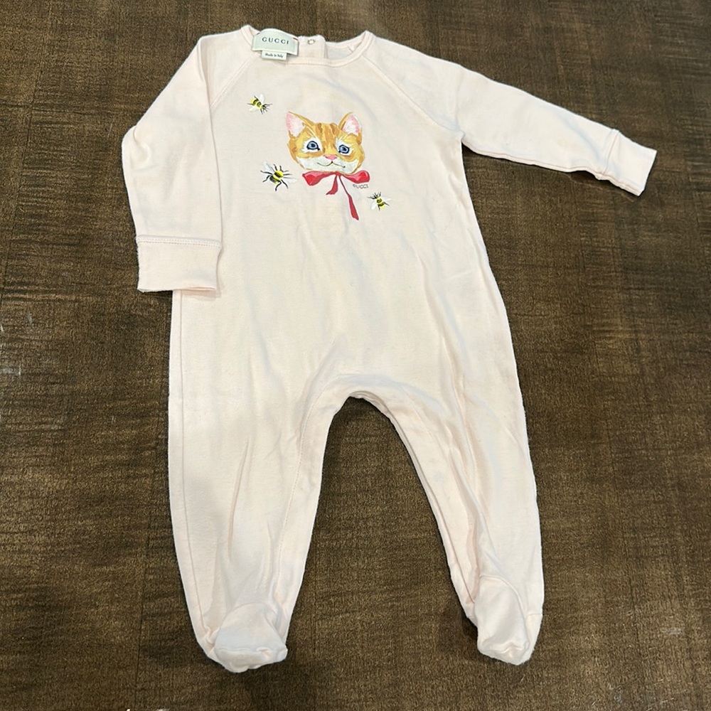 Gucci baby pajamas